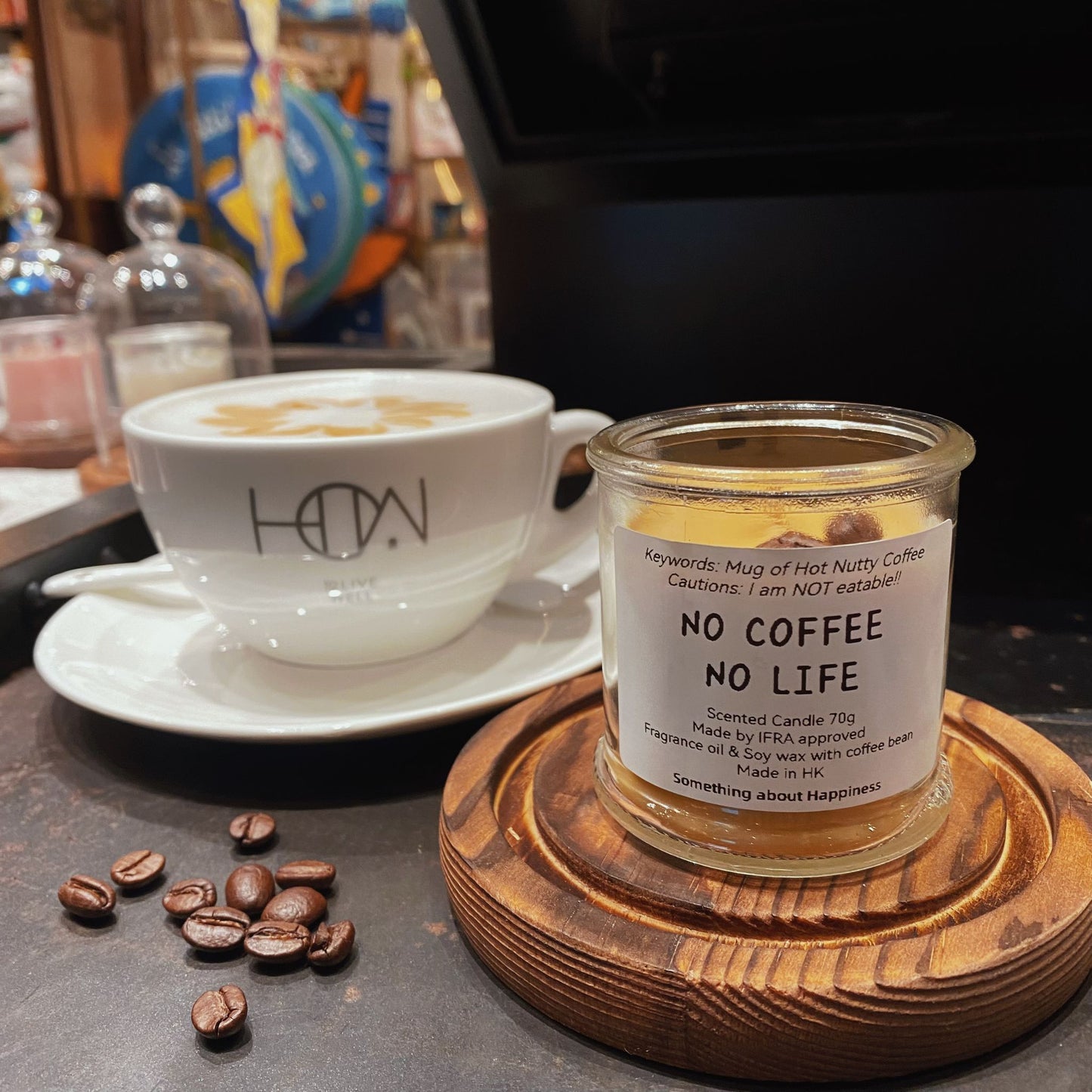 Coconut Wax Candle - No Coffee No Life